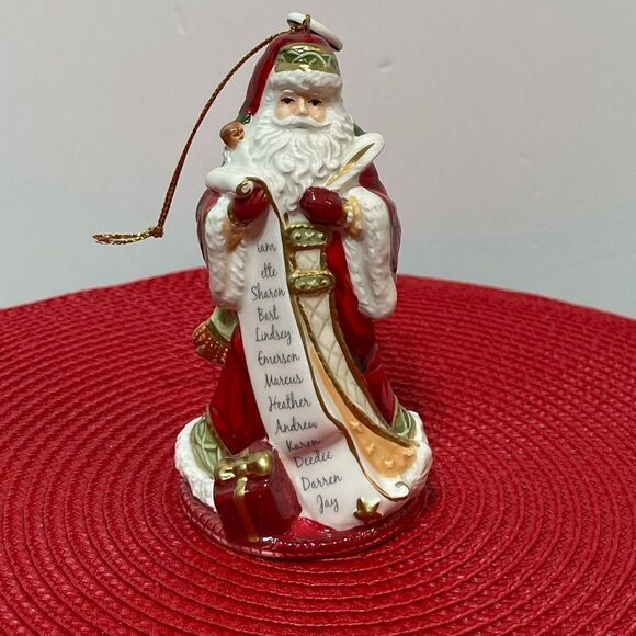 Fitz and Floyd Holiday Home 2020 Dated Ornament Bell NWT - Picture 1 of 7